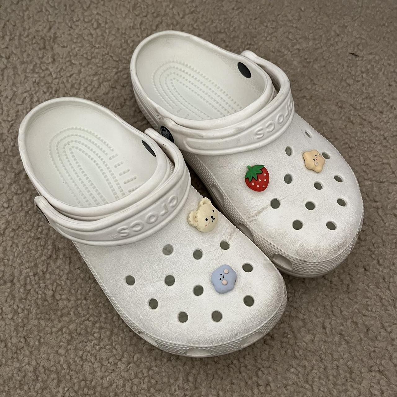 Crocs Classic White Clogs ♡ size US 6 Women’s ♡... - Depop