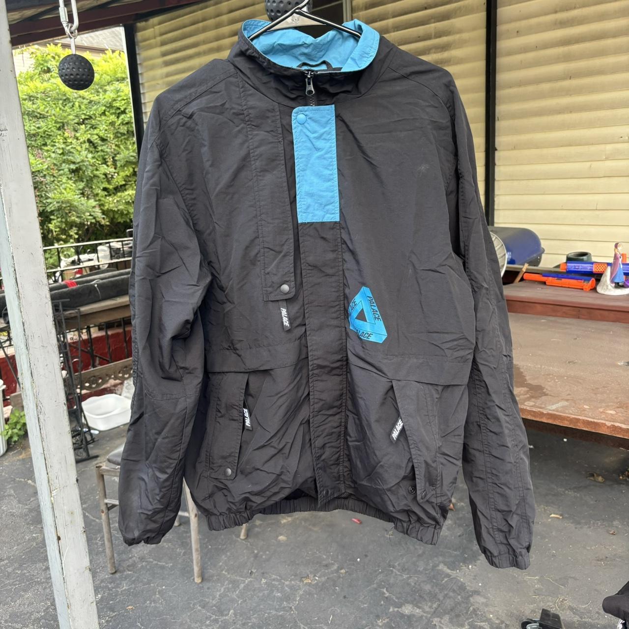 Palace Men's Jacket - Black - M – Black and blue palace windbreaker jacket #palace …