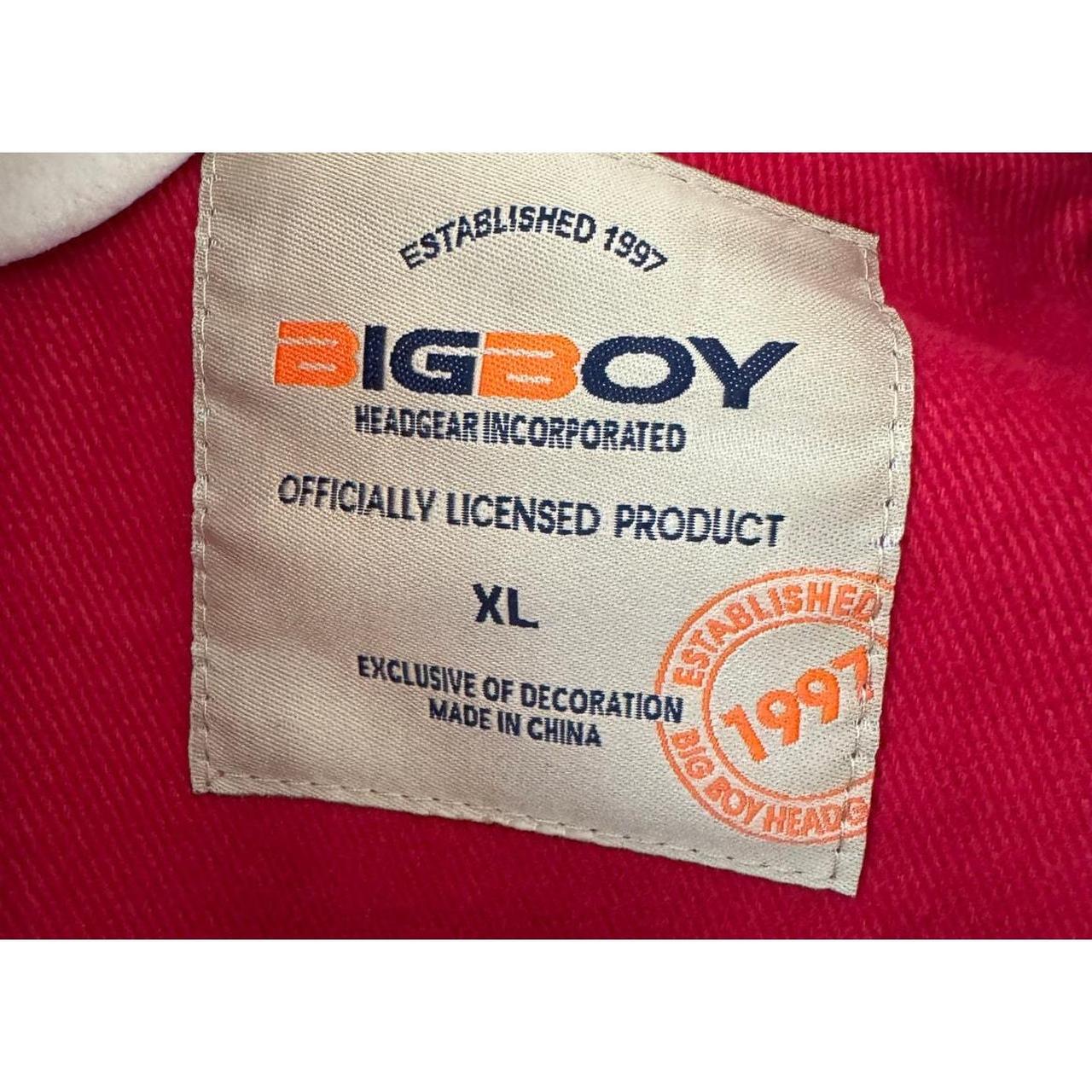 Source Unknown Men's Varsity Jacket - Red/Gold - … - image 5