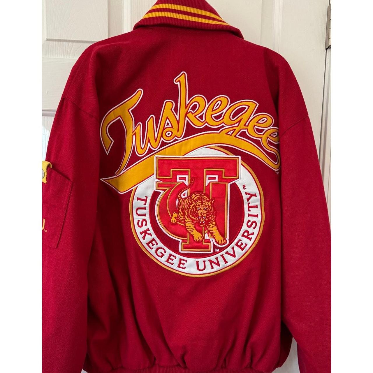 Source Unknown Men's Varsity Jacket - Red/Gold - … - image 8