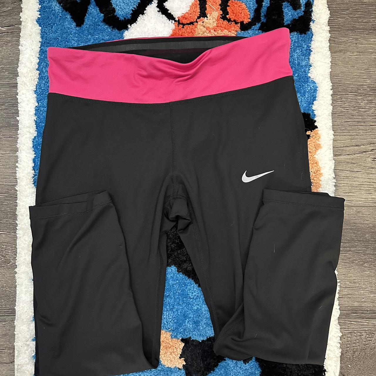 womens black leggings nike