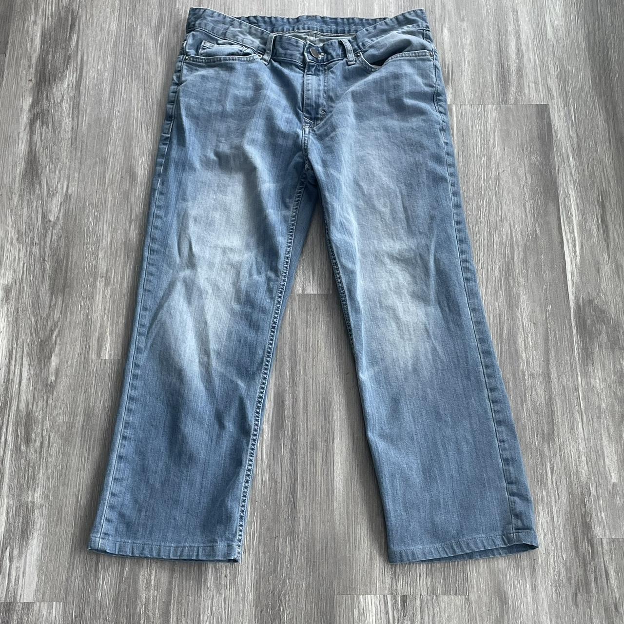 Calvin Klein Straight Leg Jeans Lightly Used Well Depop