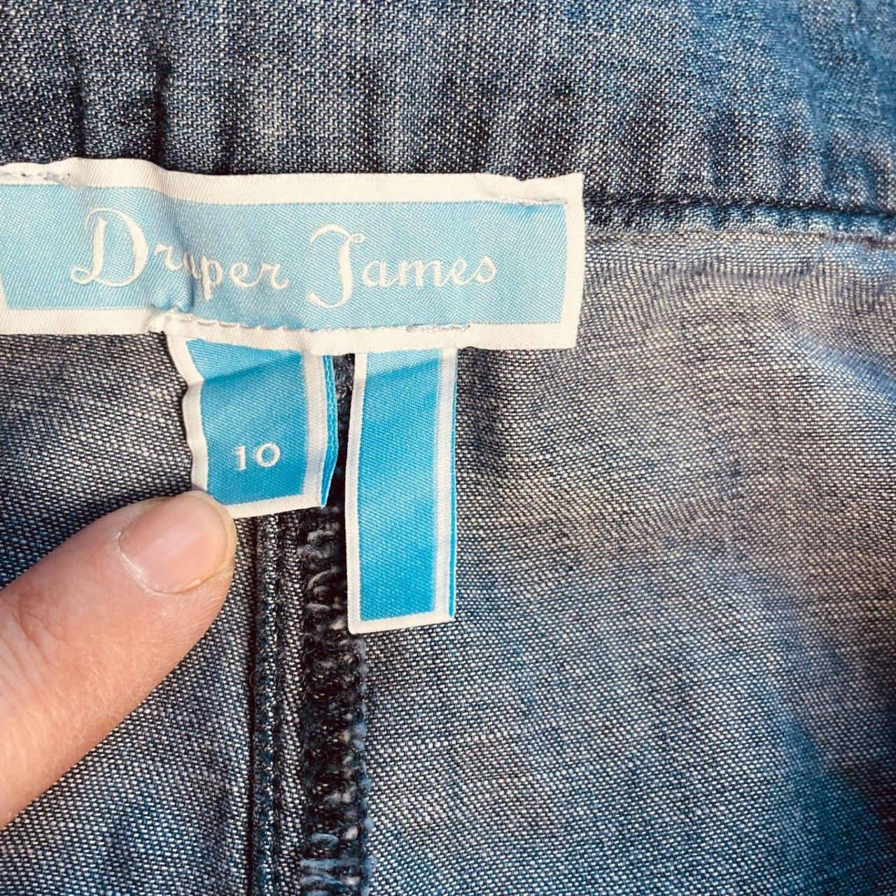 Draper James Women's Wide leg Jeans - Blue - 10 –… - image 6