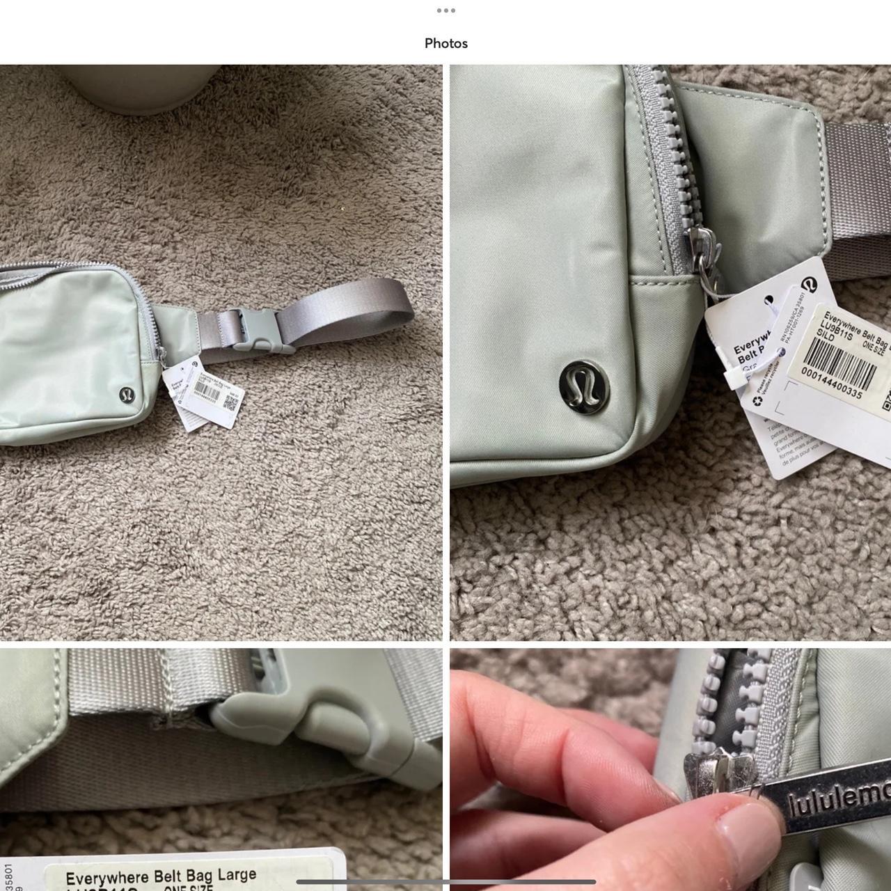 NWT Lululemon Everywhere authentic Belt Bag Large Silver