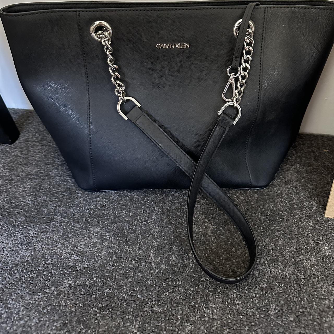 Calvin Klein shoulder tote bag... - Depop