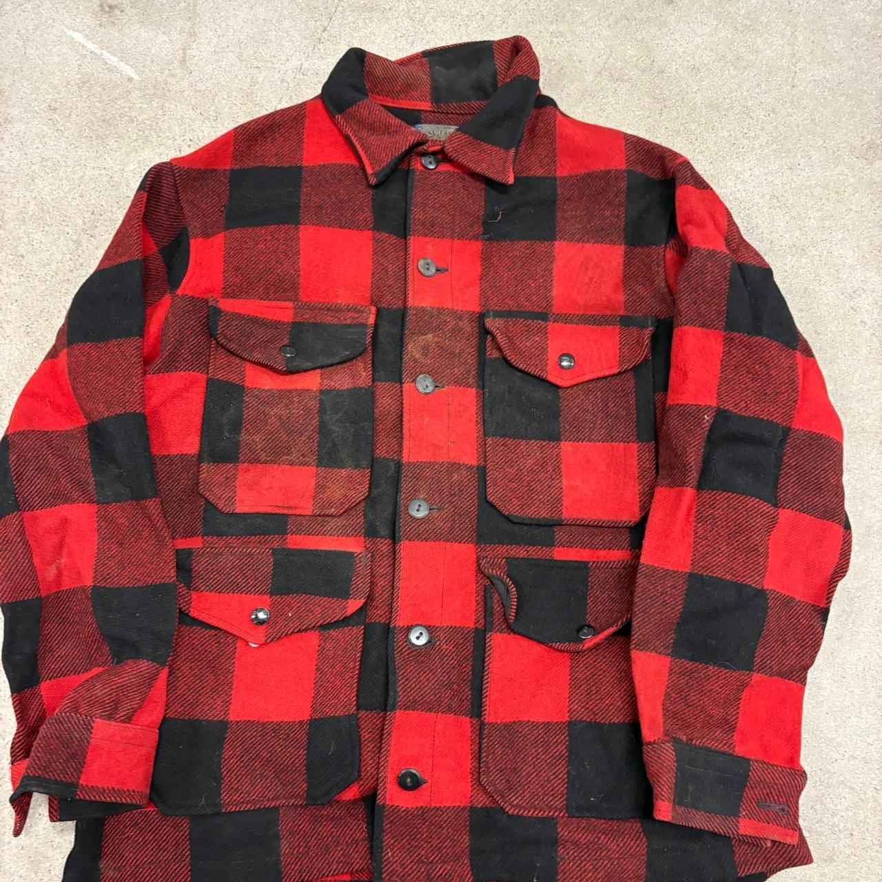 Pendleton Men's Jacket - Red - L – 60s Pendleton … - image 2