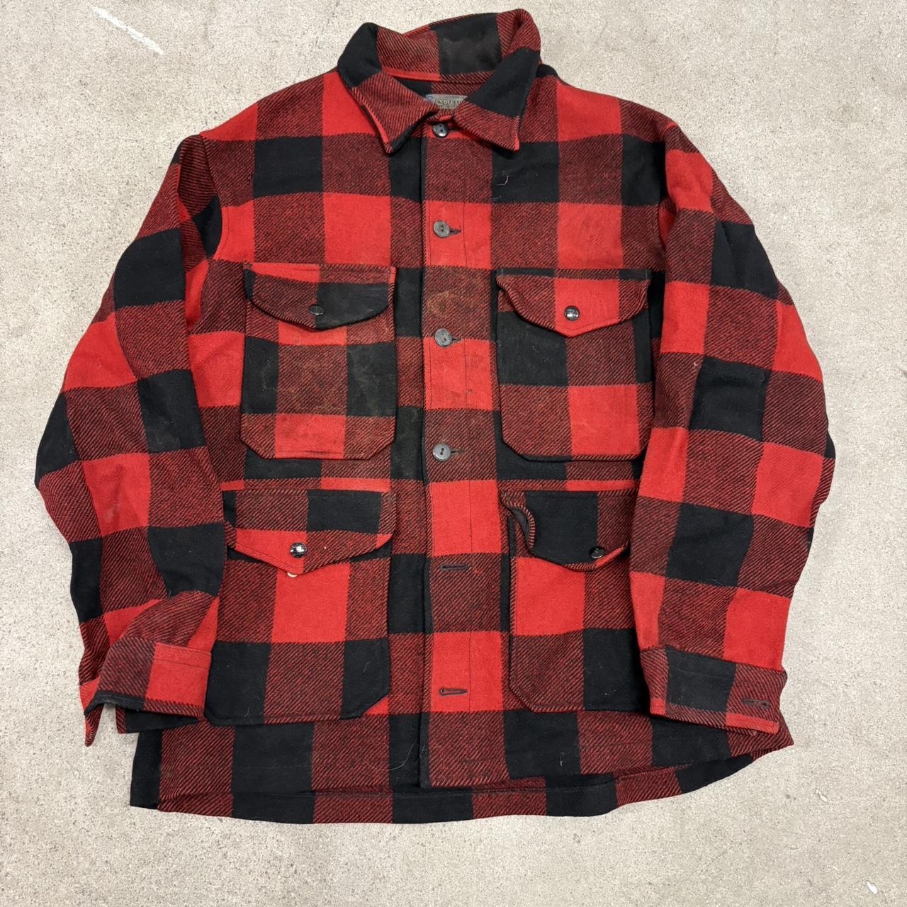 Pendleton Men's Jacket - Red - L – 60s Pendleton … - image 1