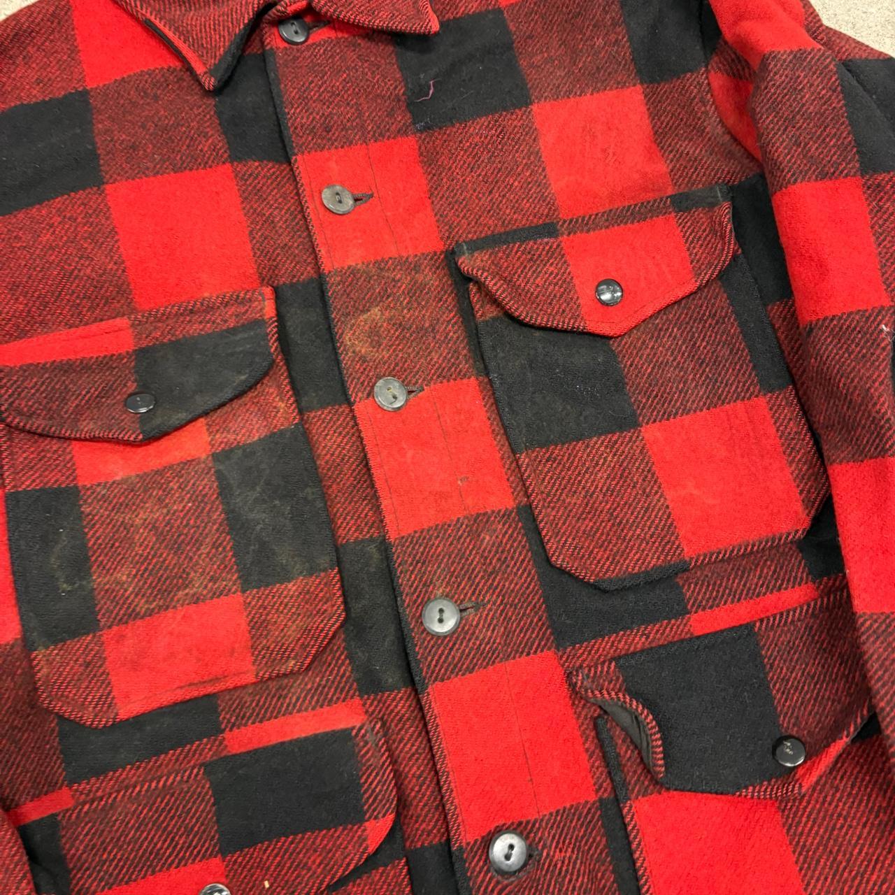 Pendleton Men's Jacket - Red - L – 60s Pendleton … - image 3