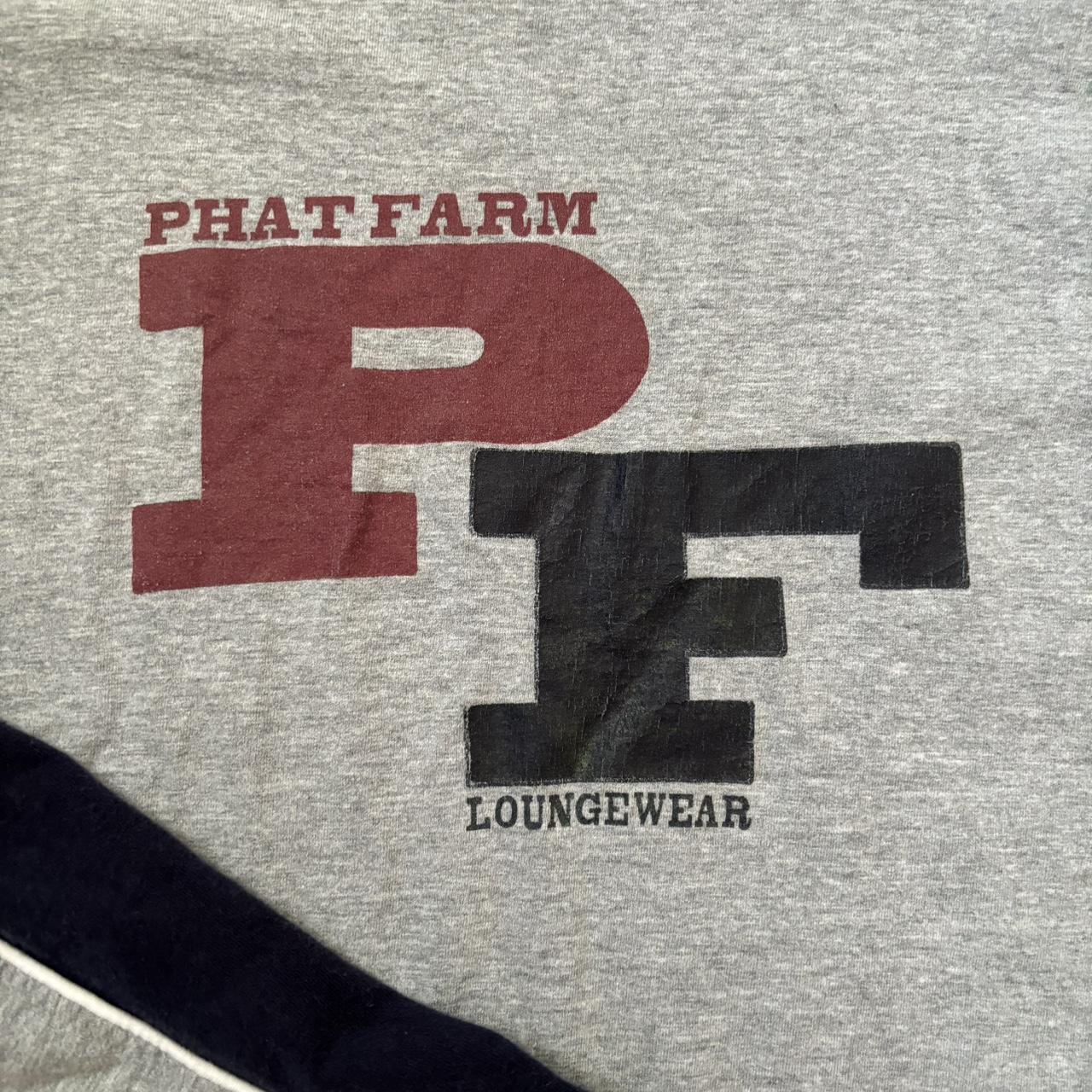 驚きの価格 Phat Depop | #90s #pf #phatfarm sleeve long loungewear Farm ウェア