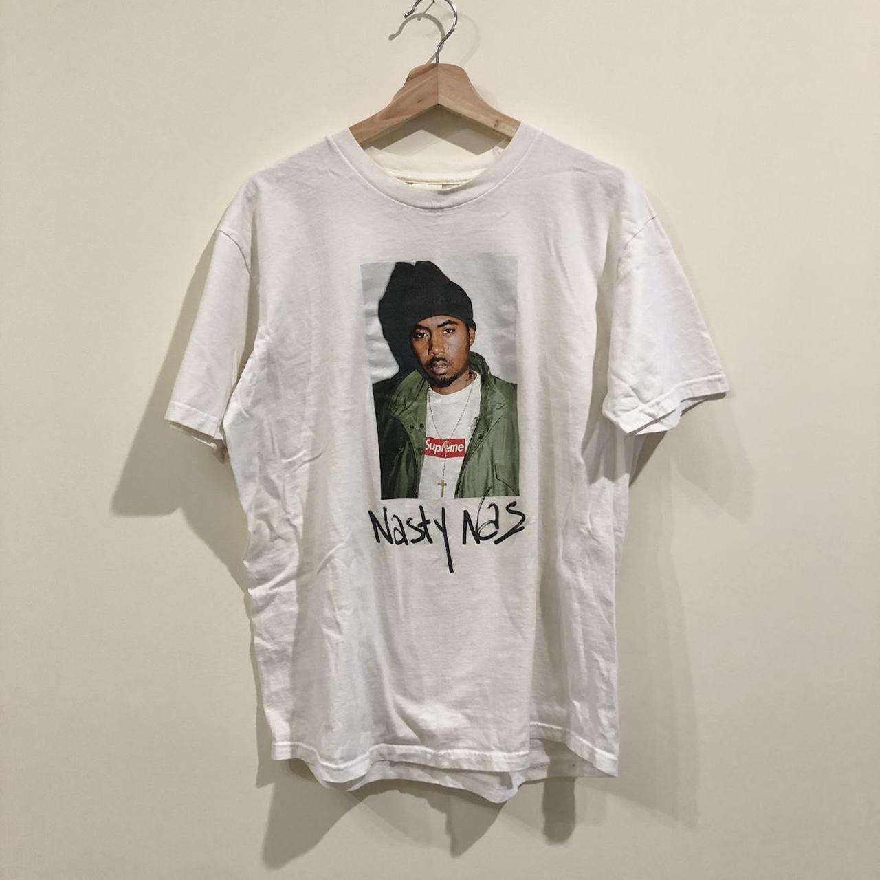 Supreme nasty hot sale nas tee