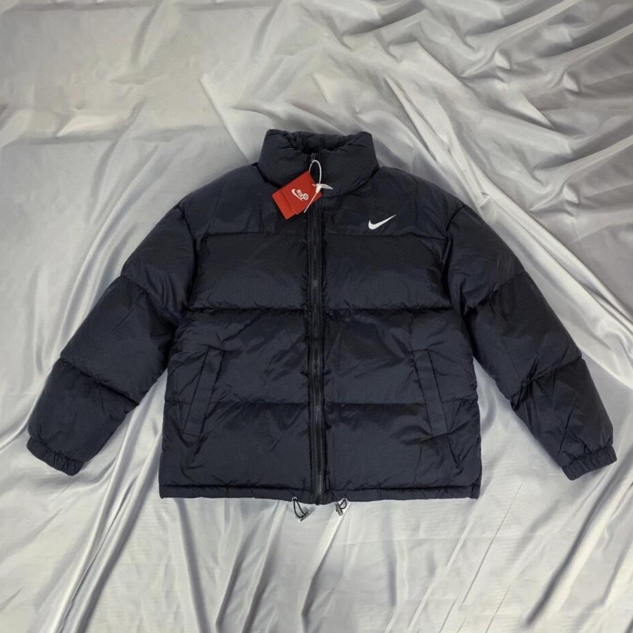 mens black nike puffer coat