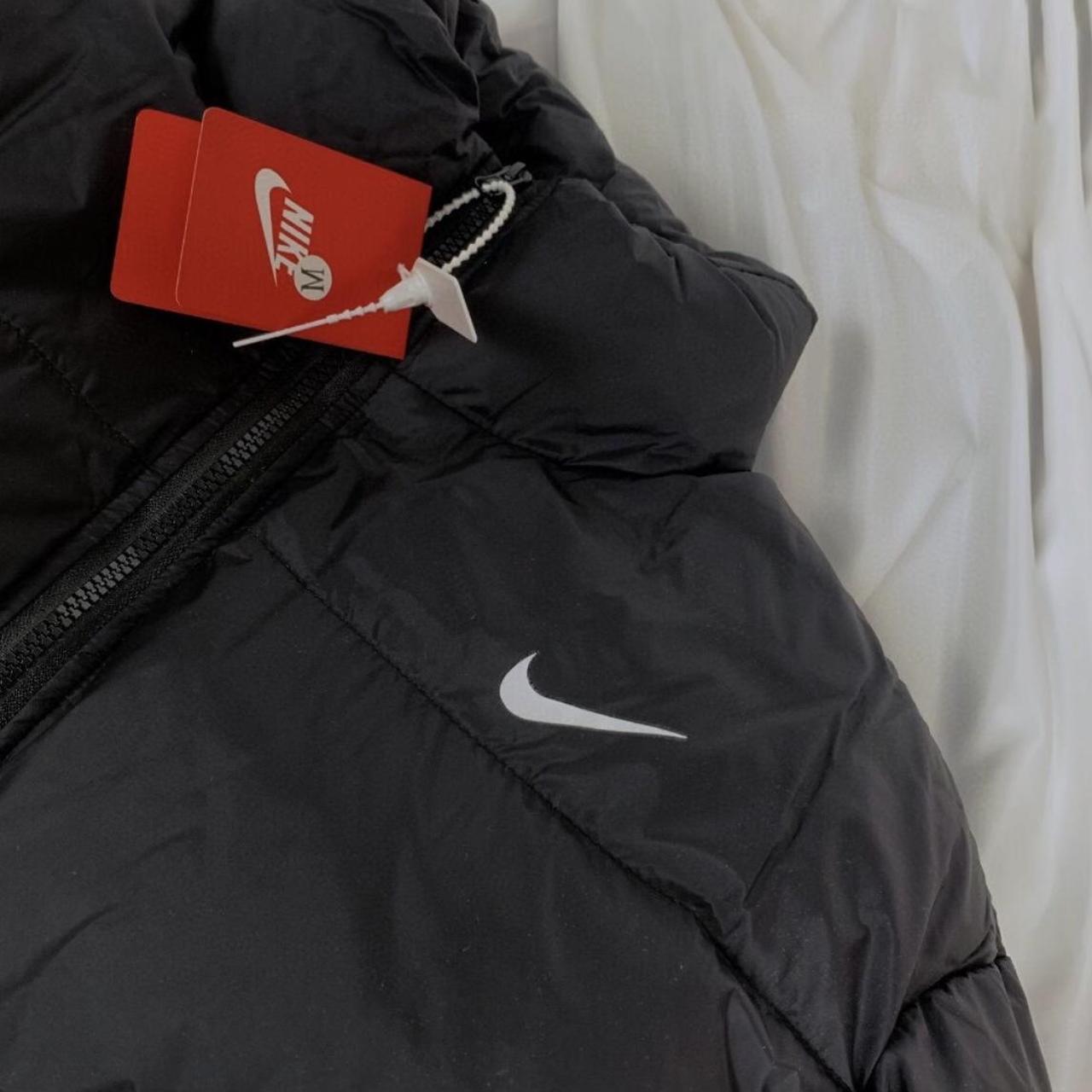 mens black nike puffer coat