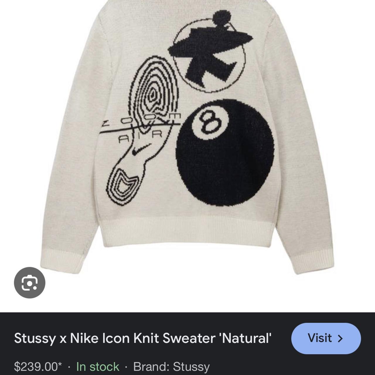 Vintage Nike X Stüssy Knit Sweater 🌠 - brand new ,... - Depop