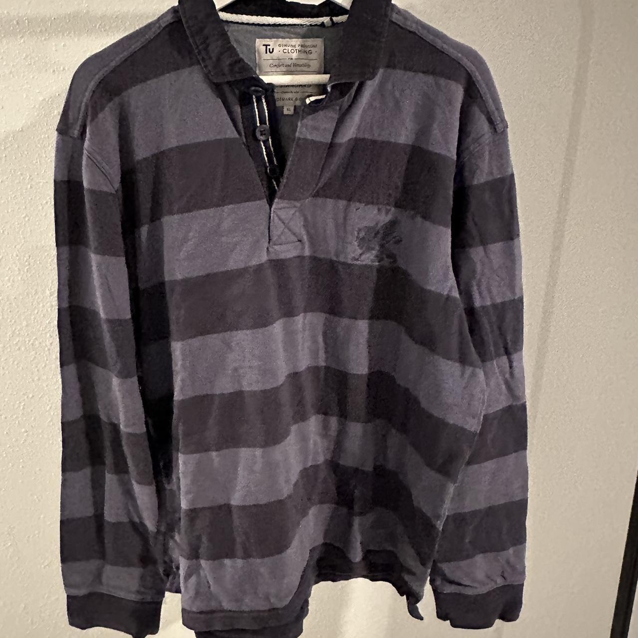 Tu long sleeve polo shirt Depop