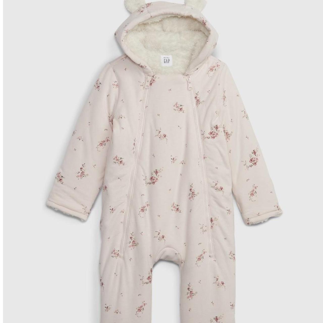 Baby girl hot sale snowsuit gap