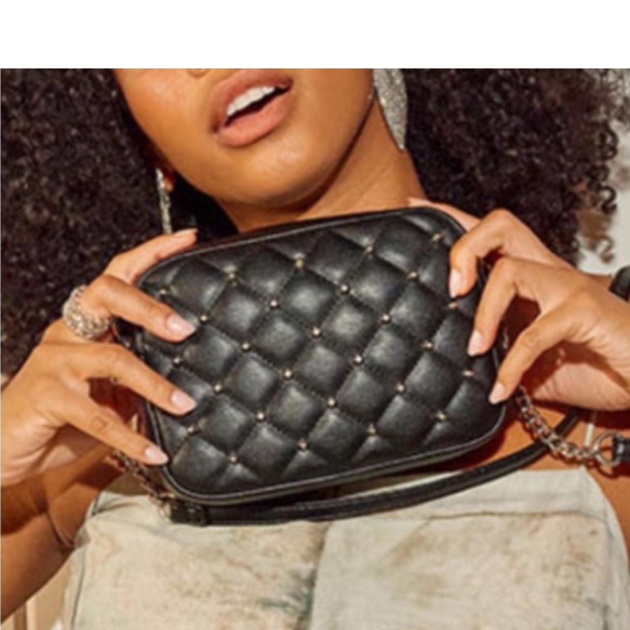 Rebecca Minkoff Blue outlet Quilted Studded Leather Crossbody Bag