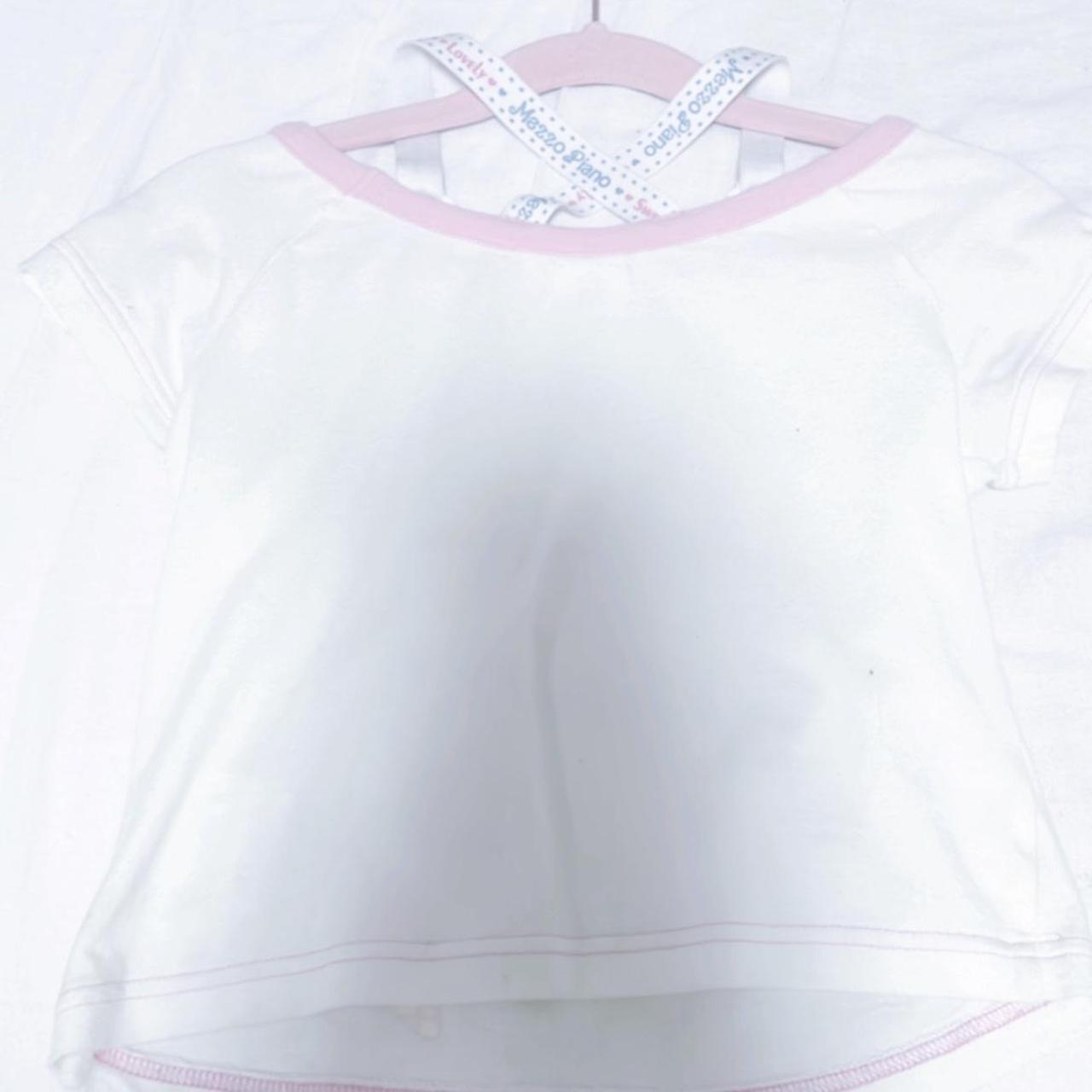 Mezzo Piano 🌸 Tee / Crop Top Japanese Size - 110 -  | Depop