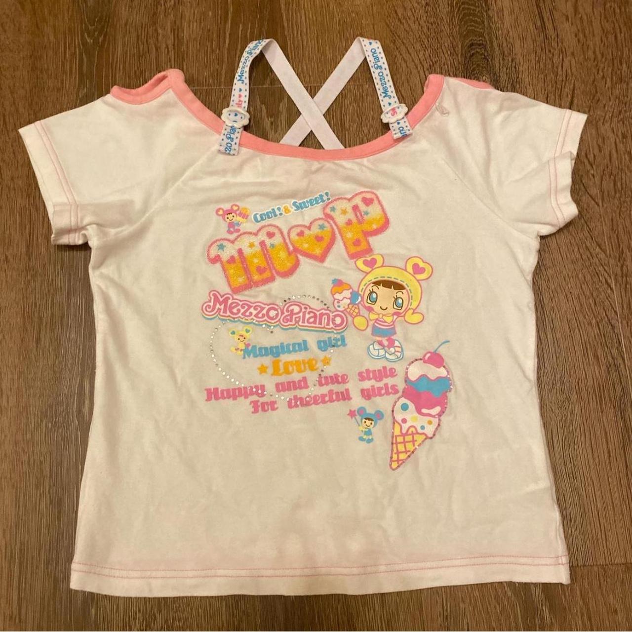 ꒰ mezzo piano top ꒱ 🍬 ⌢ 110cm  | Depop