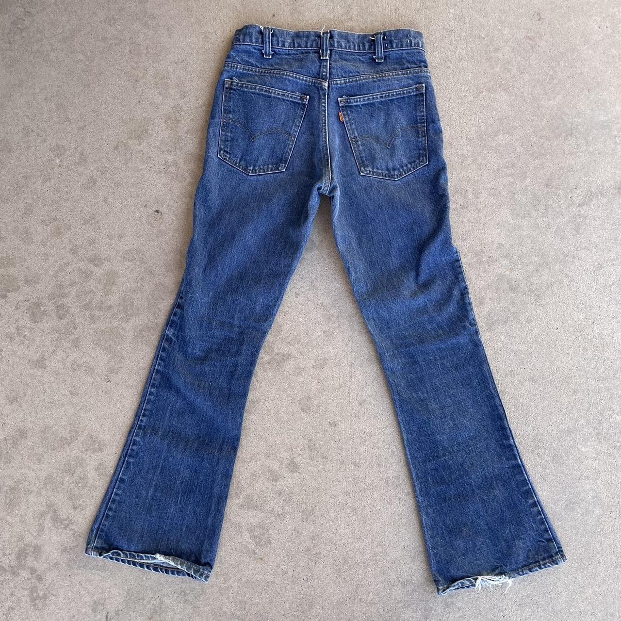 パンツ Levi's 646 bell bottoms denim jeans y2k Vintage Levi's 646 0217 Bell Bottom Dead Stock Jeans 33x31