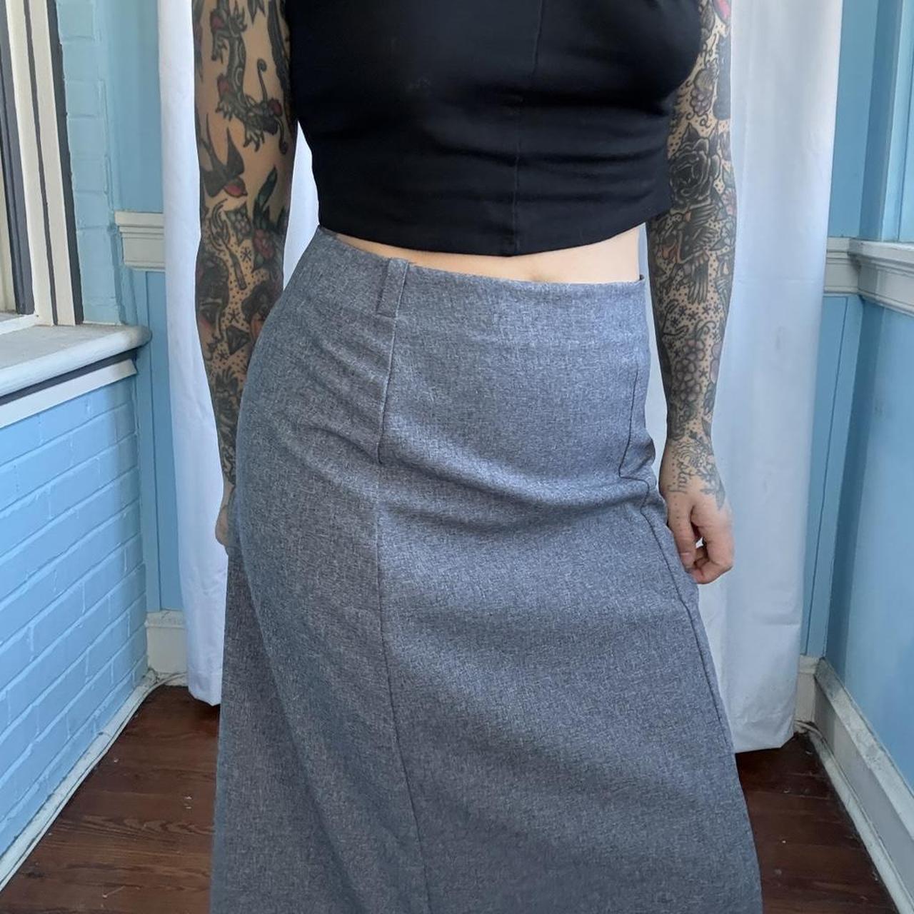 All That Jazz Women's Polyester Skirt - Grey - 29… - image 5