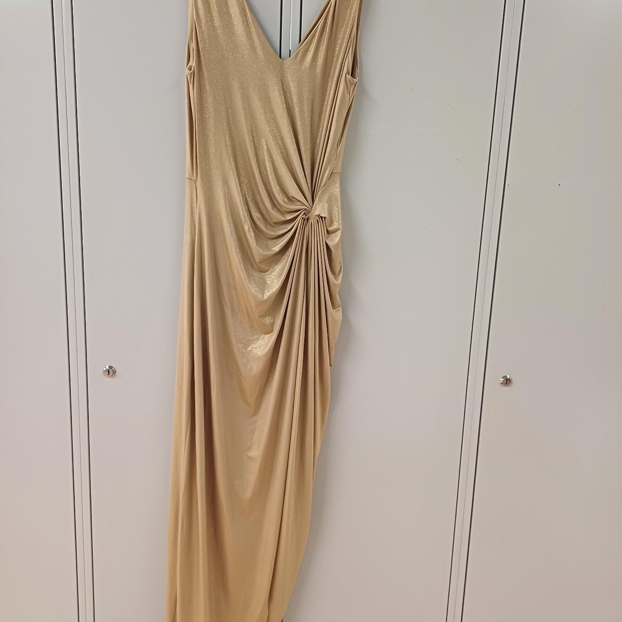 Biba shop gold dress