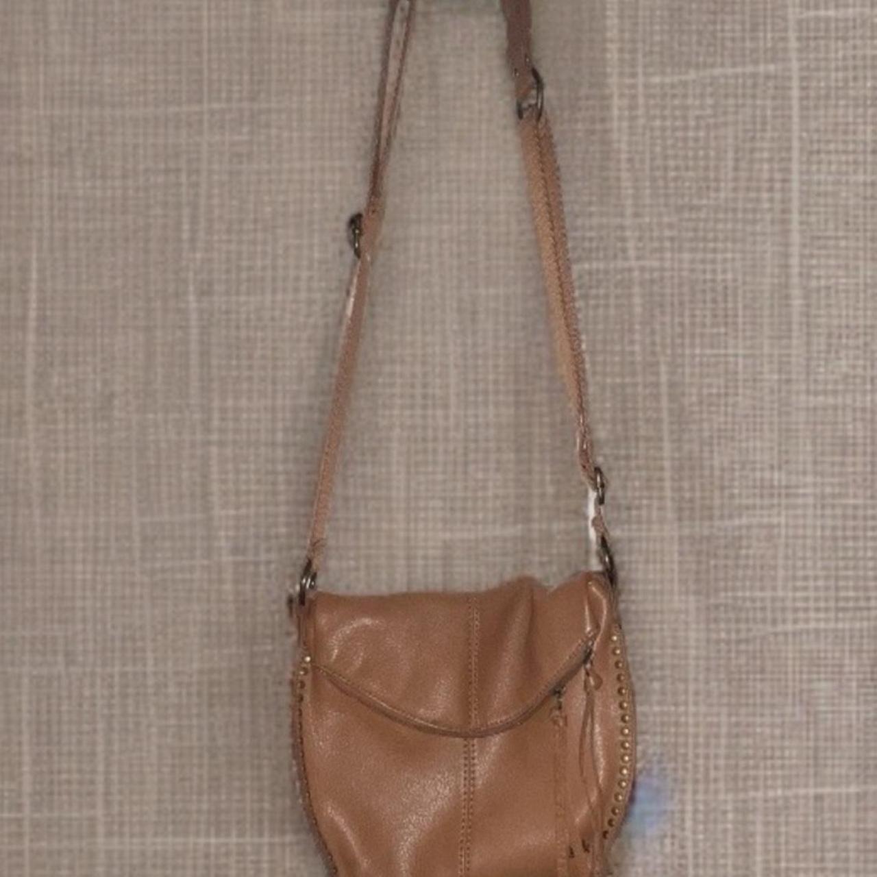 The Sak Black Leather Crossbody bag adjustable strap... - Depop