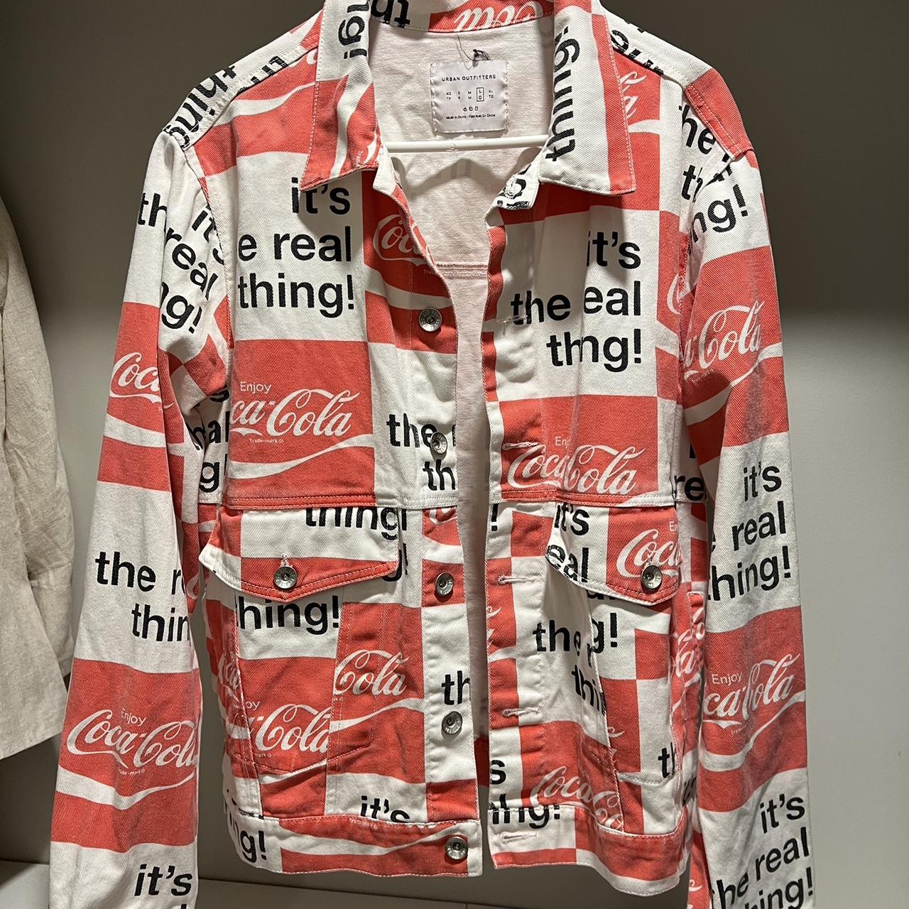 Urban outfitters coca 2025 cola jacket