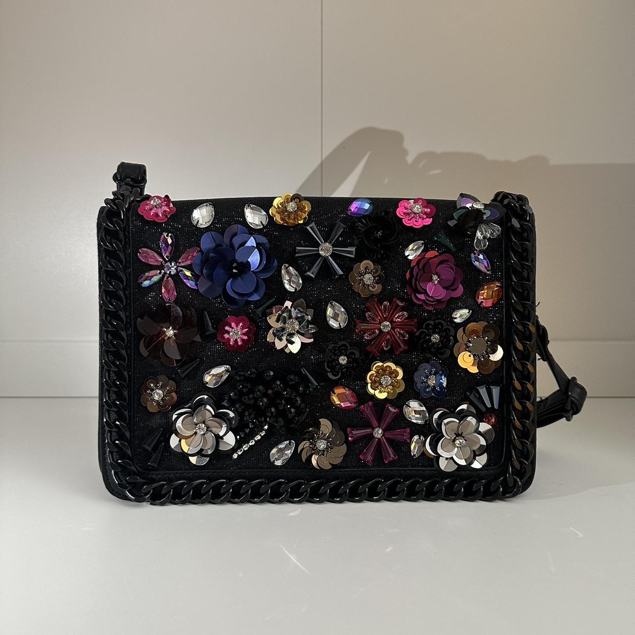 Aldo Floral Embellished Cross body bag aldo Depop