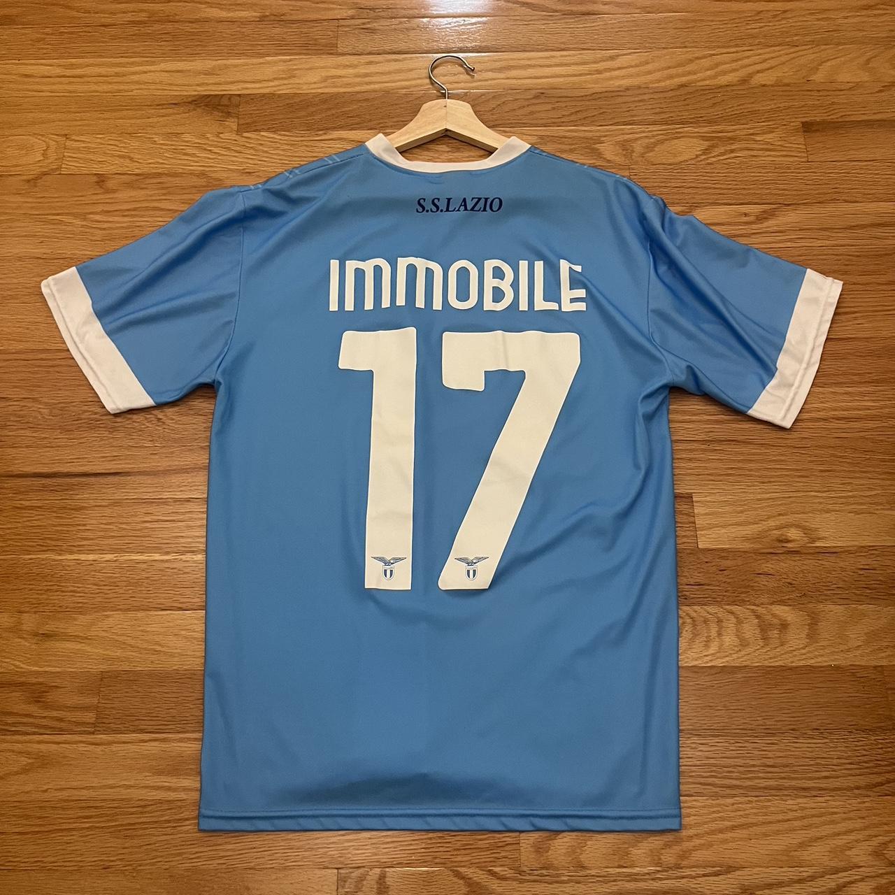 Large Lazio Ciro Immobile Jersey Size men s Depop