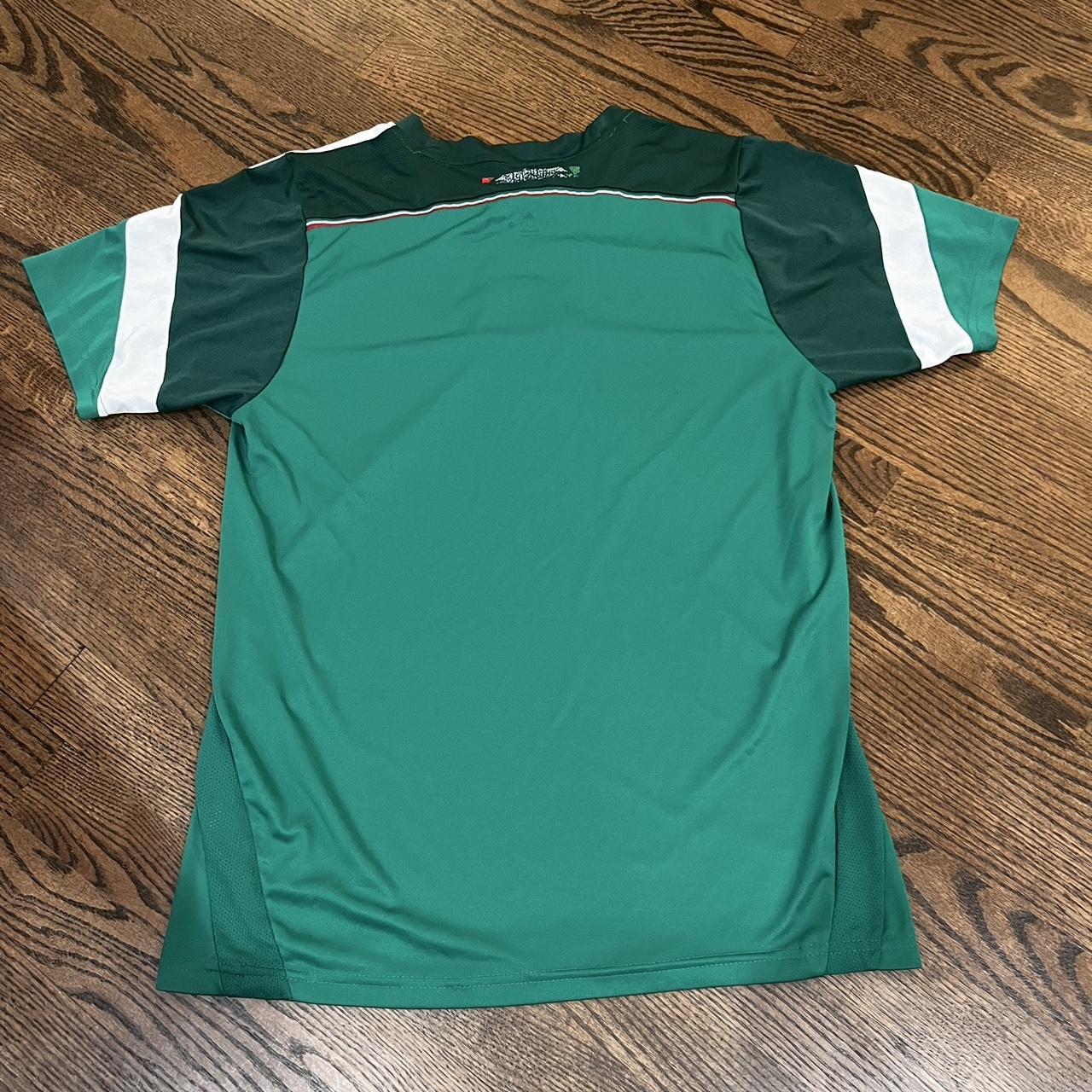Adidas ClimaCool Mexico Soccer Home Jersey Large... - Depop