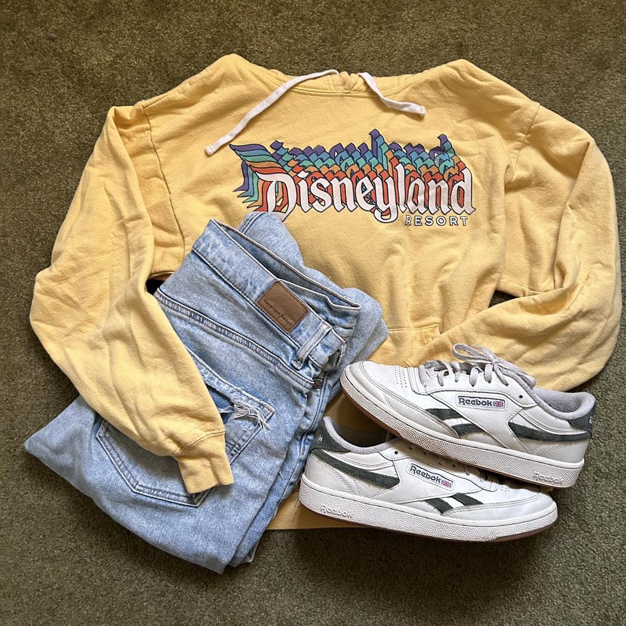 Disneyland cheap yellow sweatshirt