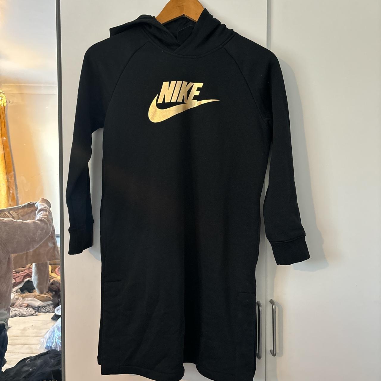 Black and gold nike sales dress