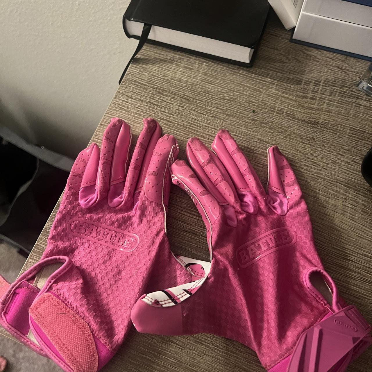 Pink monopoly money battle gloves A. Depop