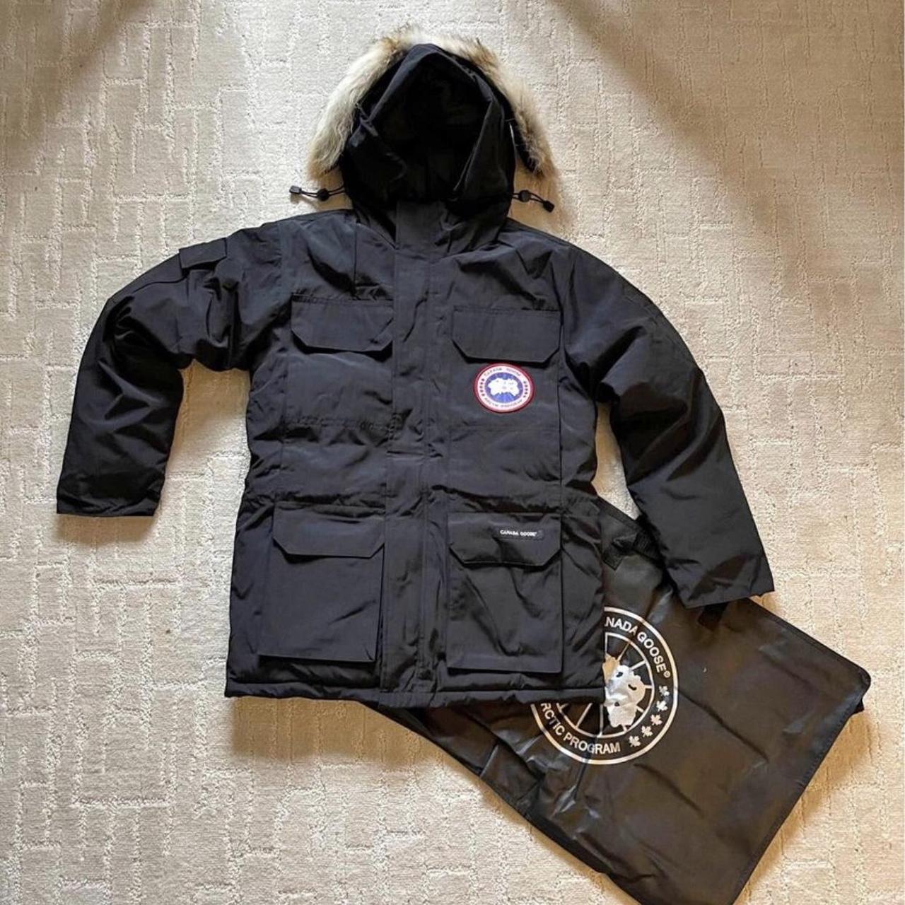 Black Canada Goose Expedition Jacket Size:XS - Depop