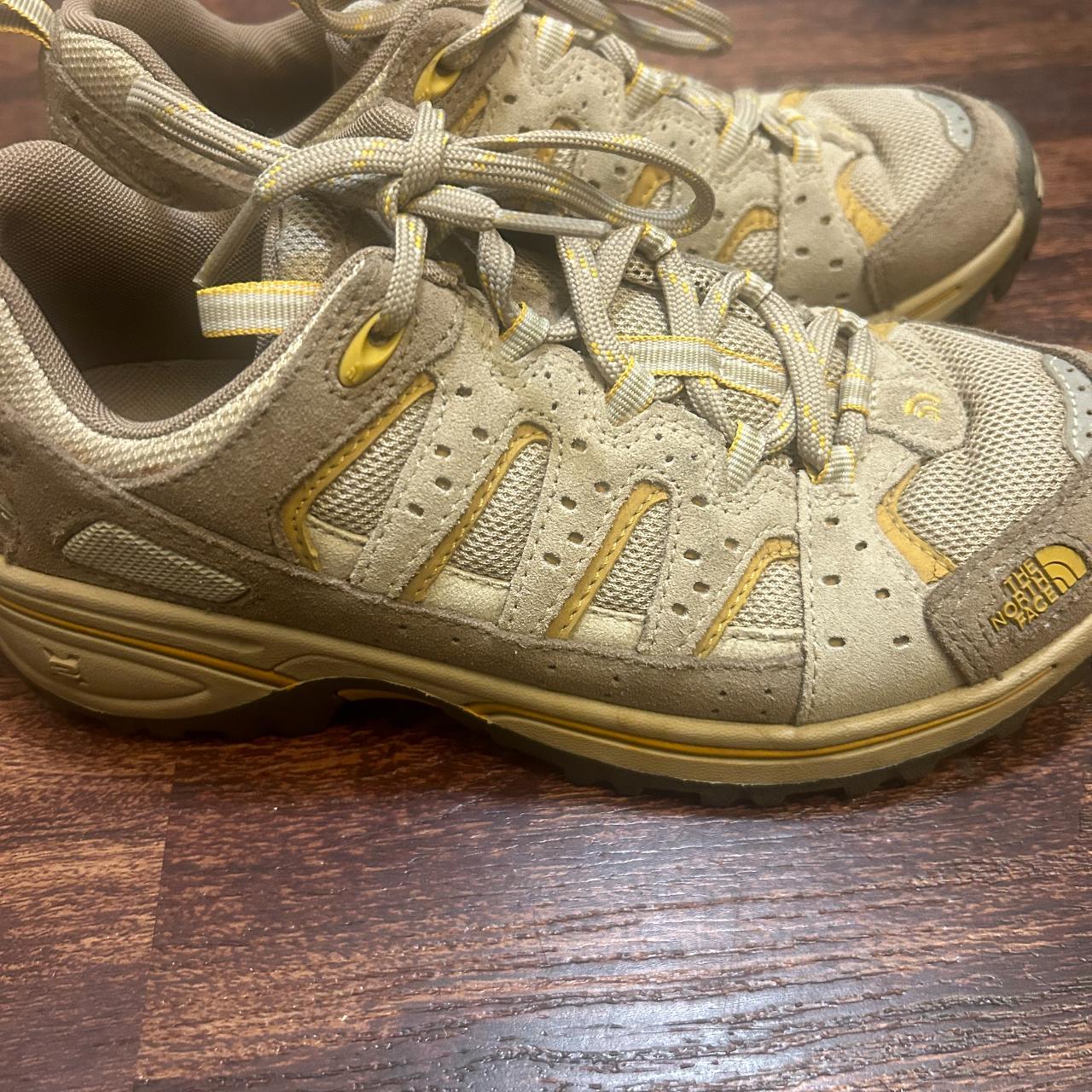 The North Face womens hiking shoes size 7.5.... - Depop