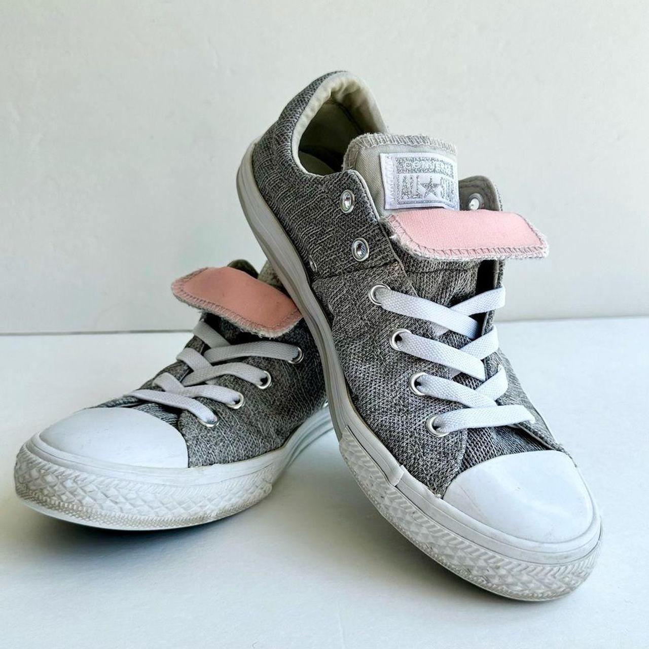 Converse All Star Double Tongue Sneakers Youth Big. Depop