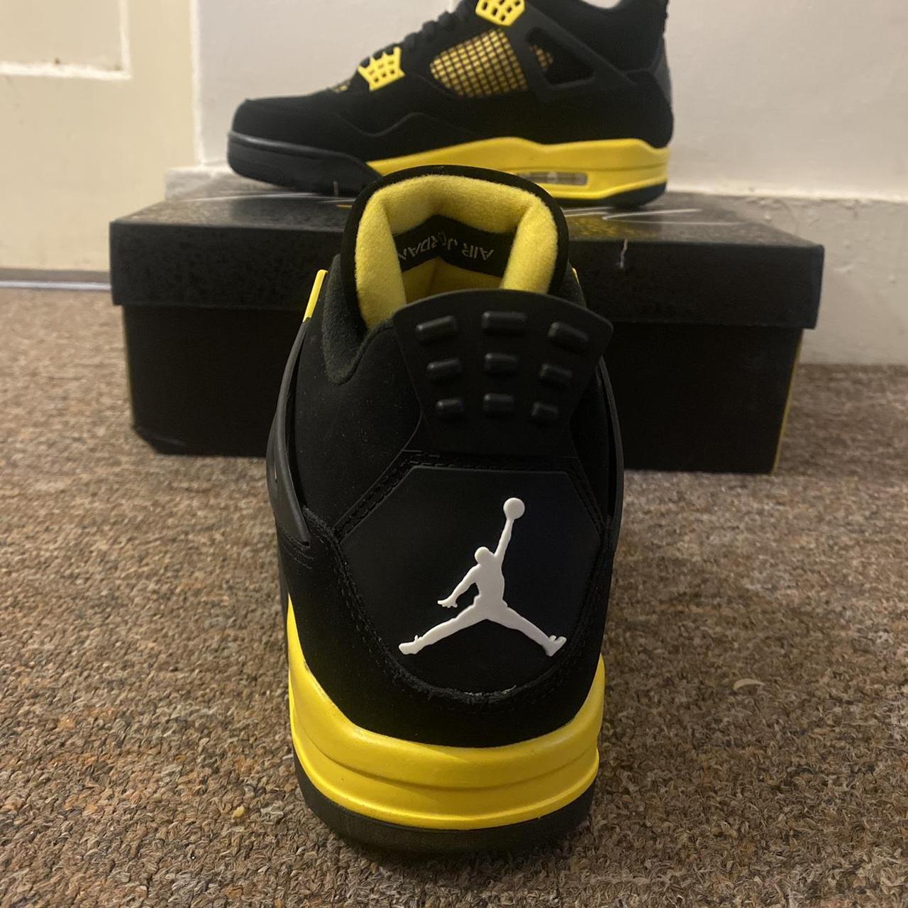 mens yellow jordan 4