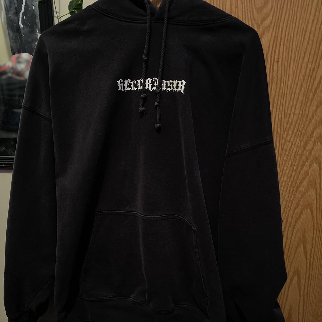 brandy melville hellraiser hoodie size L dm for... Depop