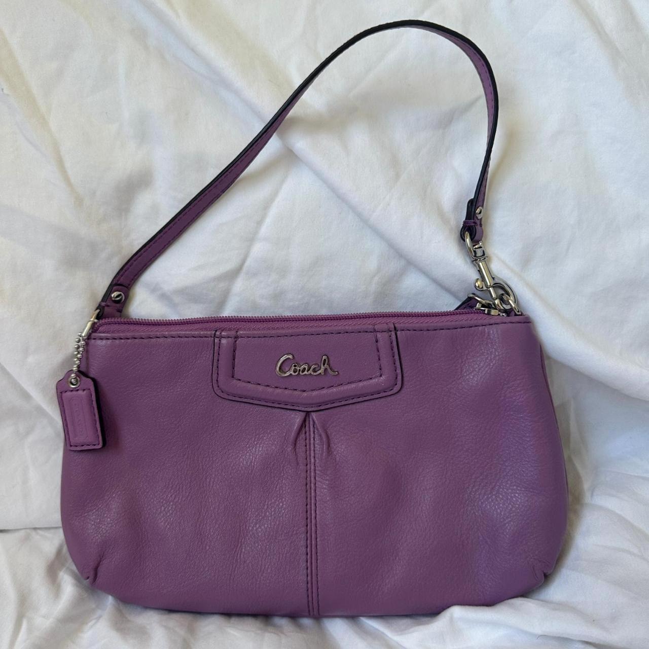 Small Purple Coach Purses Small Coach Lavender Handbag Small