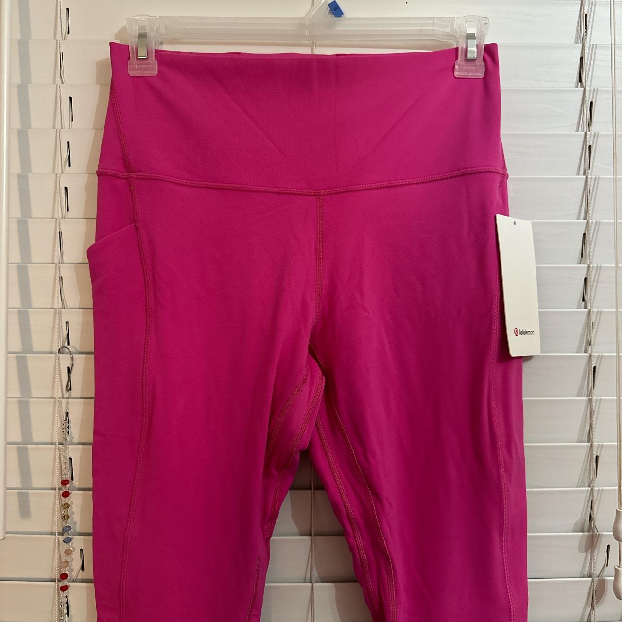 NEW lululemon Size 8 Align High-Rise Pant with Pockets 25 - Sonic Pink
