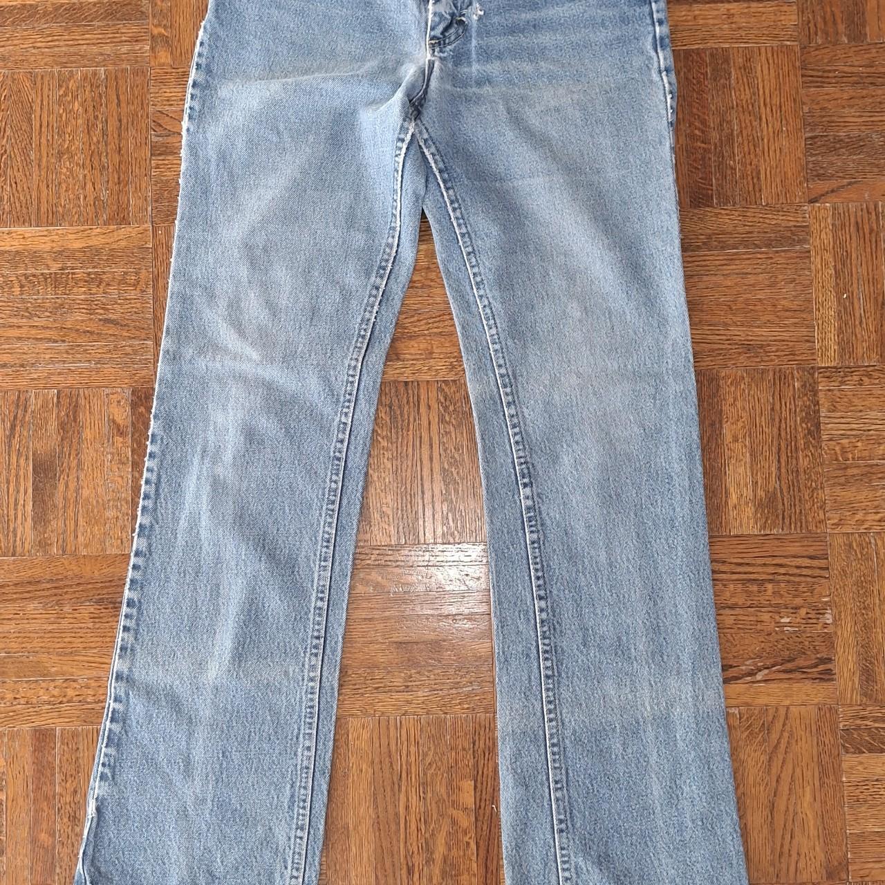 Lee Women's Jeans - Blue - 28" – Light blue vinta… - image 2