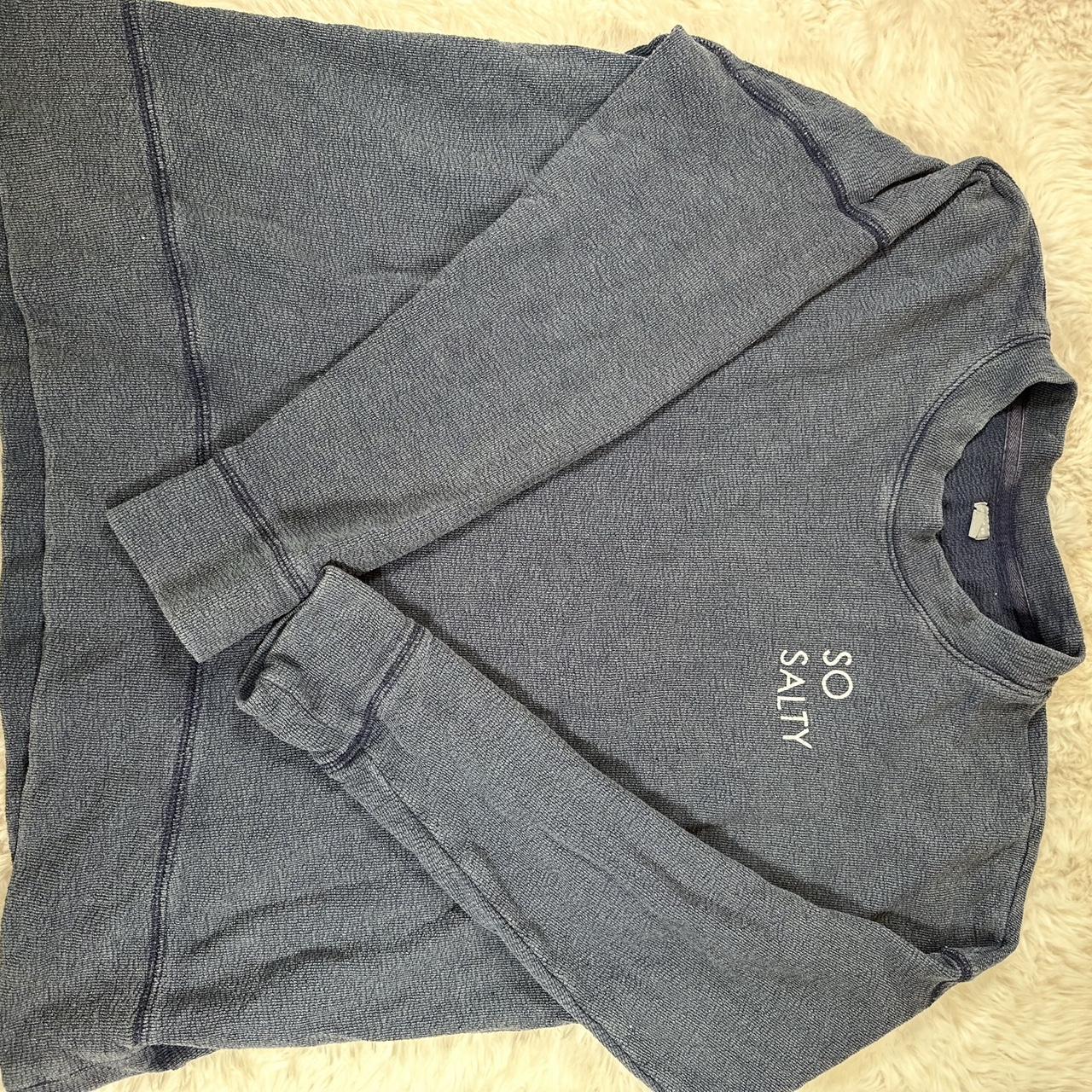 Aerie navy medium sweatshirt worn once Depop