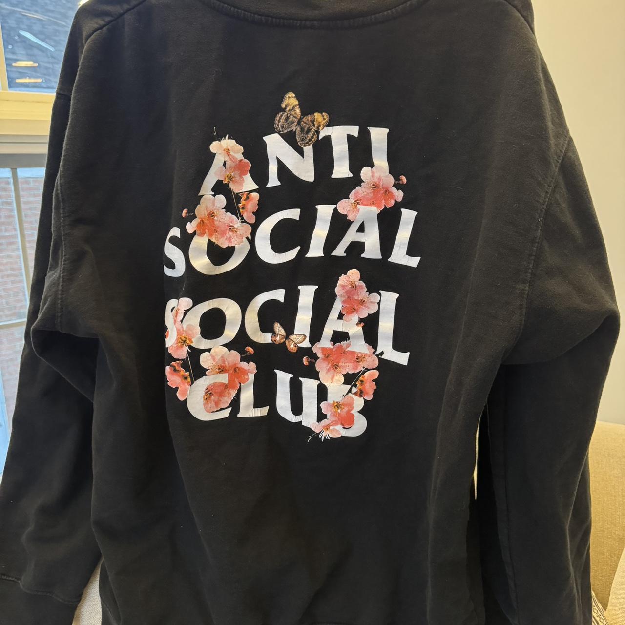 Anti social social club crewneck XL fit | Depop