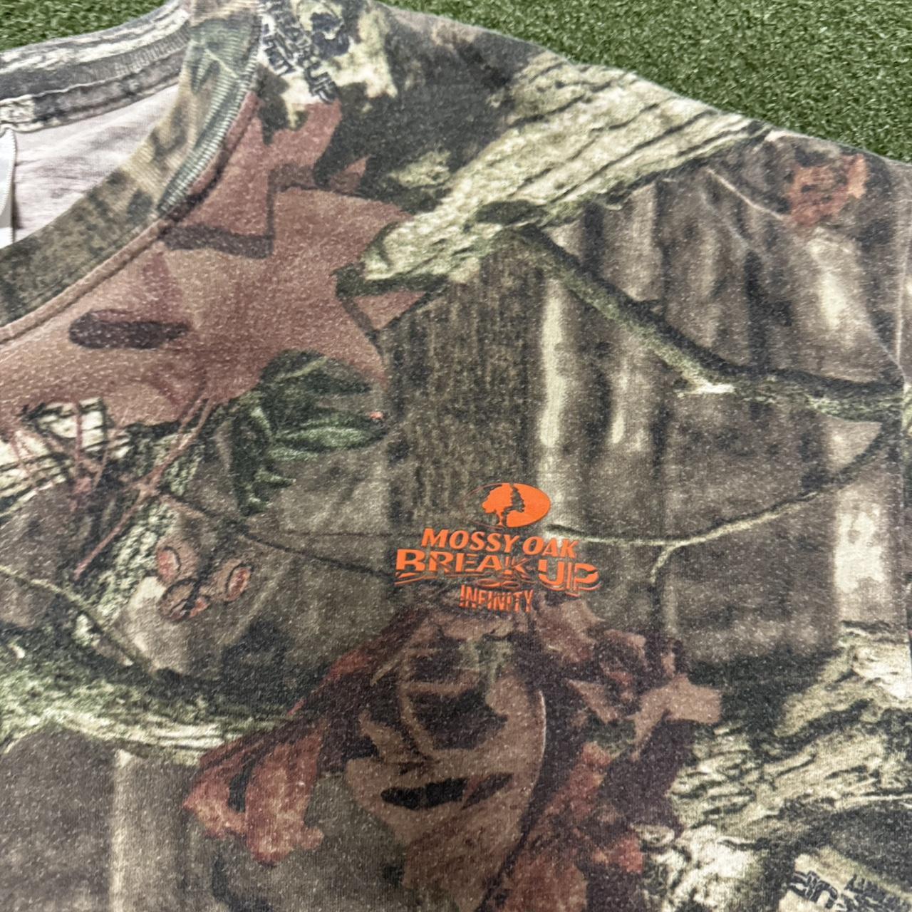 Mossy Oak Real Tree Camo Vintage Tee Fits Xl Chest Depop 6500