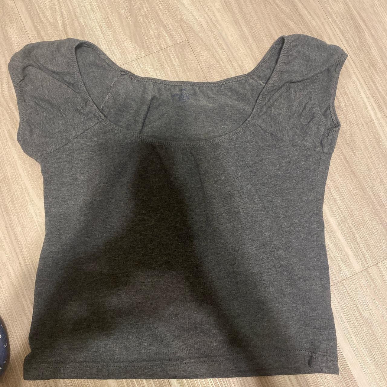 Brandy gray tank/shirt Never worn No flaws good... Depop