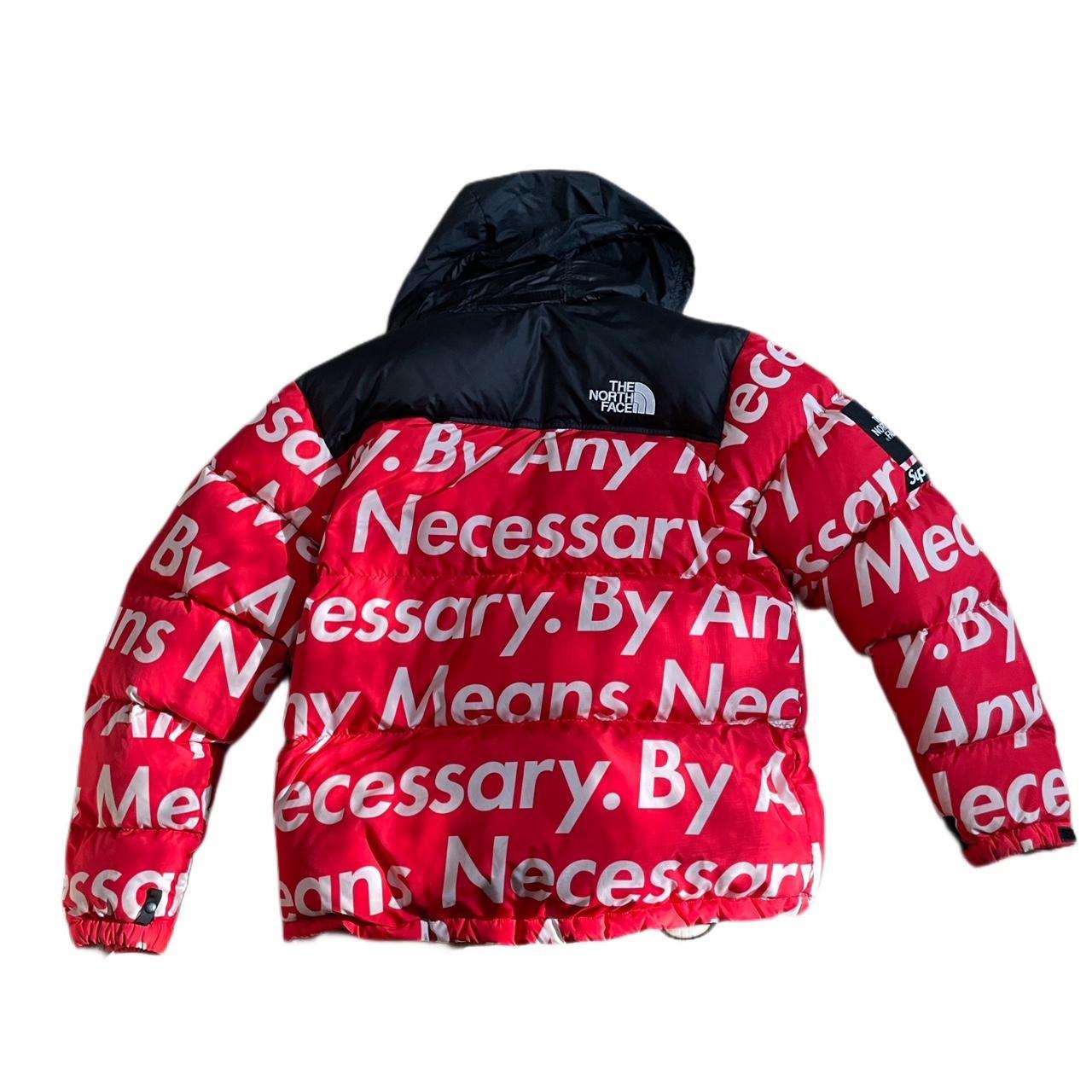 north face supreme “by any means necessary” Depop - Main Image