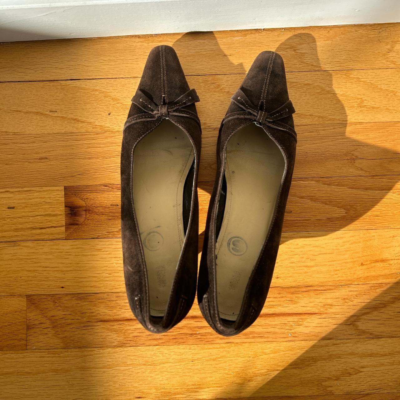 Flat black shoes marks and clearance spencer