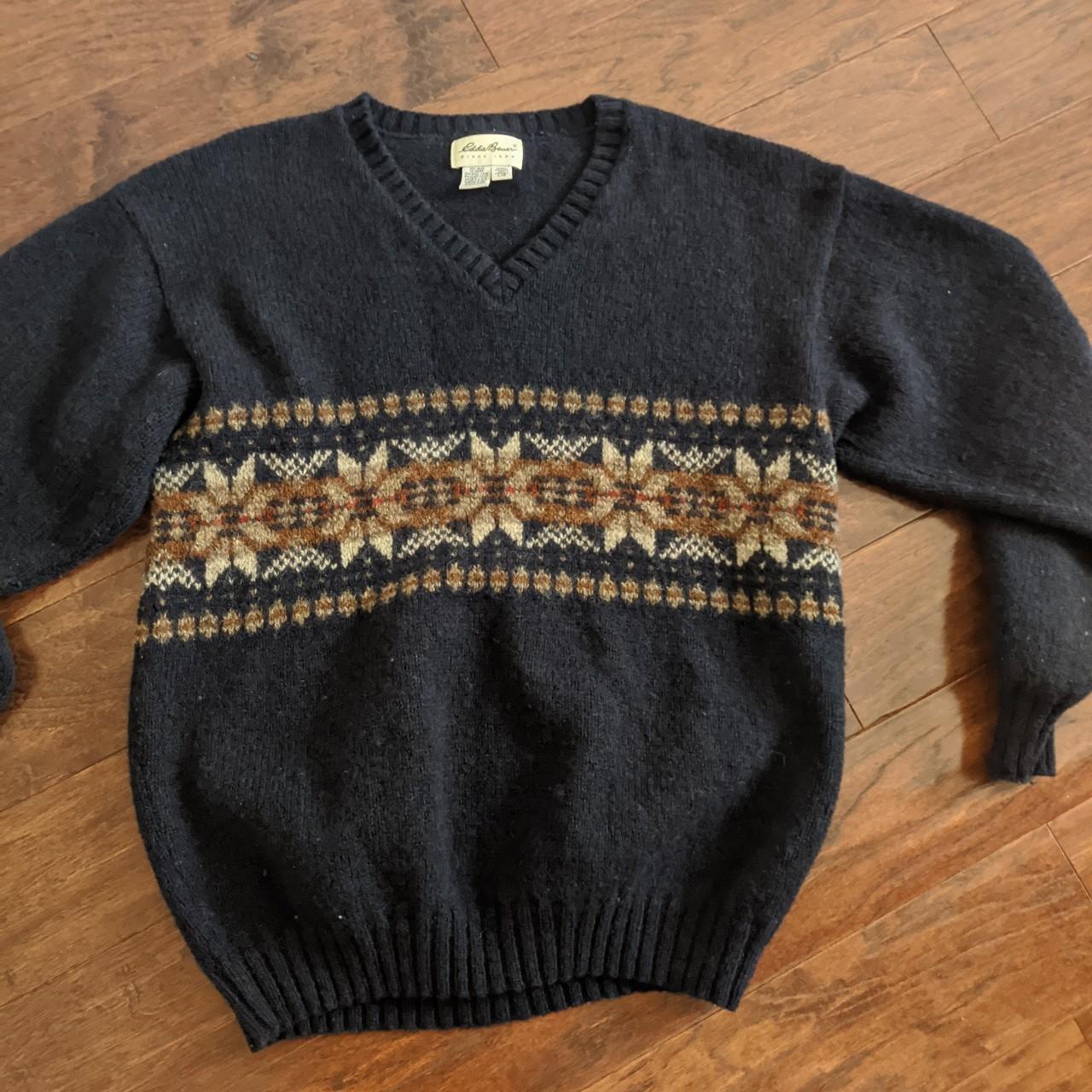 Eddie Bauer knit sweater No Depop