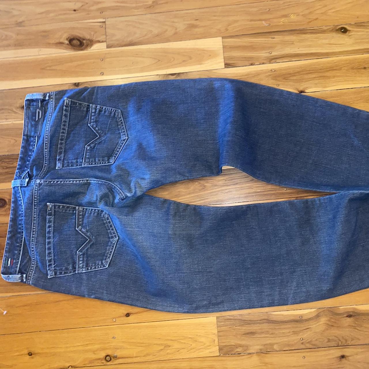 90s DEISEL BAGGY DEMIN JEANS made in italy... - Depop