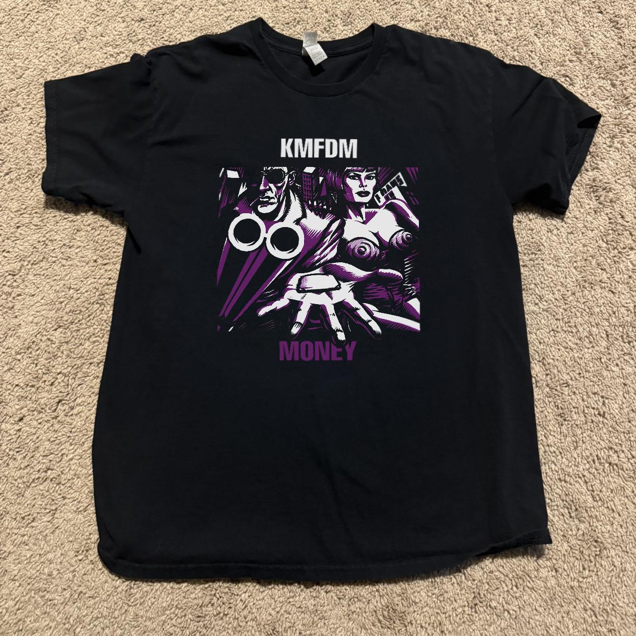 #90年物 KMFDM MONEY Tシャツ 黒色 KMFDM Money NEW BLACK T-SHIRT 3 4 5 XL | eBay